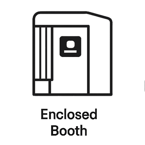 enclosed photobooth rental nashville