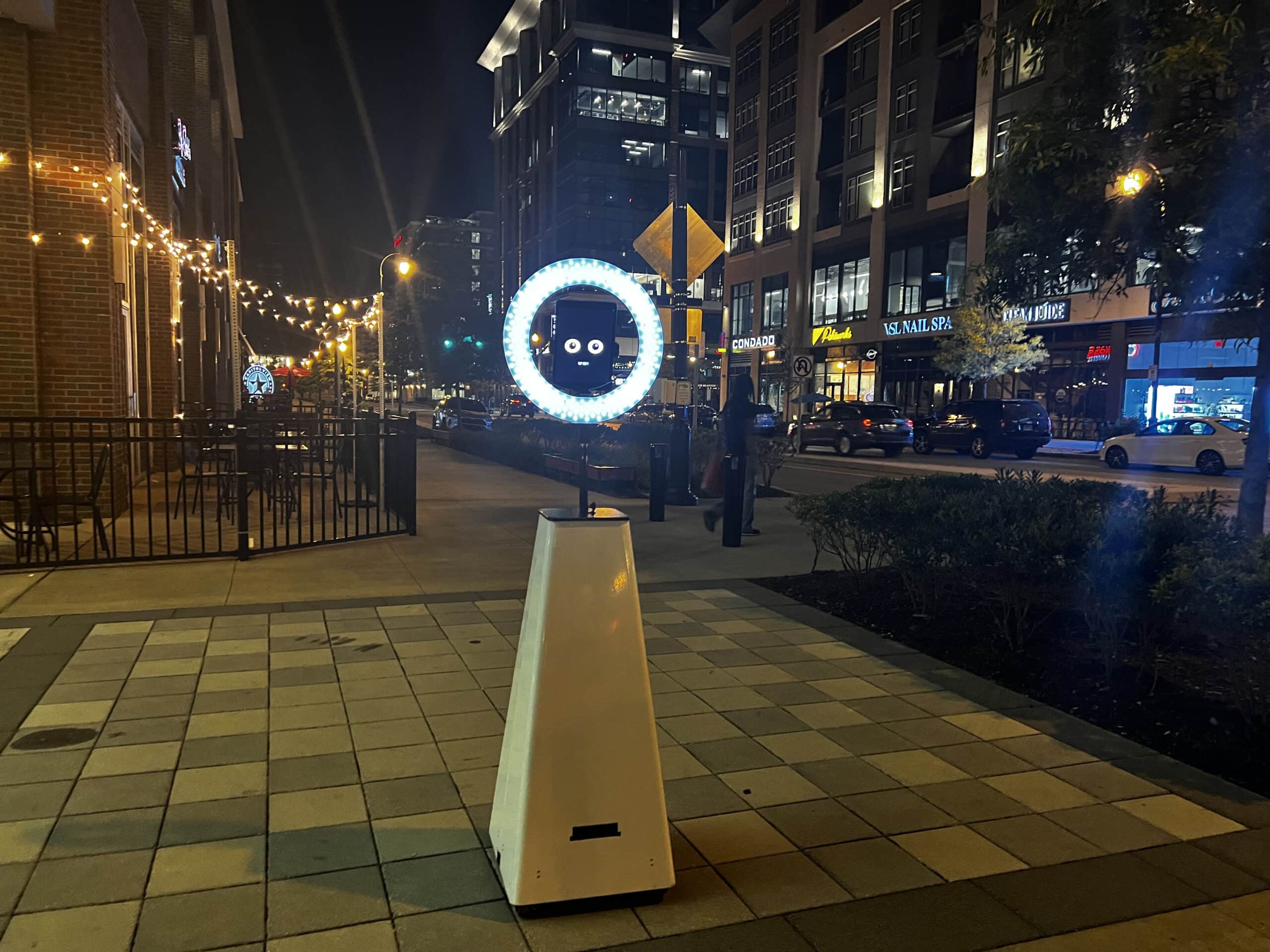 Robot Photobooth Downtown Nashville